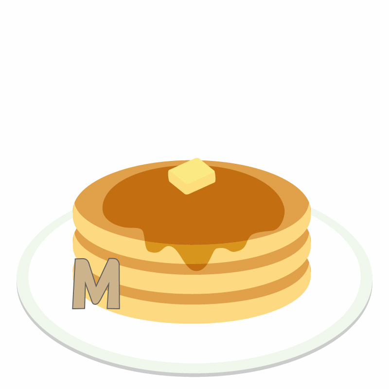 Send customized pancake bear animation.gif via email or social media